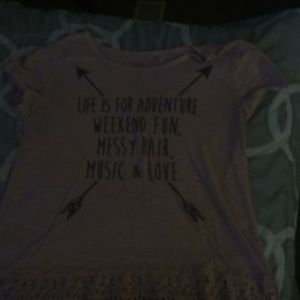 A short sleeve shirt